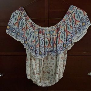 Off the shoulder top